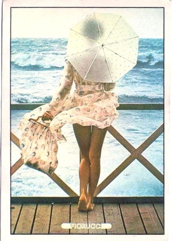 FIORUCCI 1984 Panini Italy - vintage sticker - sticker no. 41