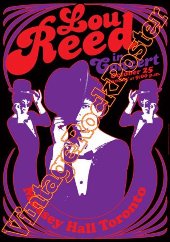 VELVET UNDERGROUND / Nico / Lou Reed - concert posters !