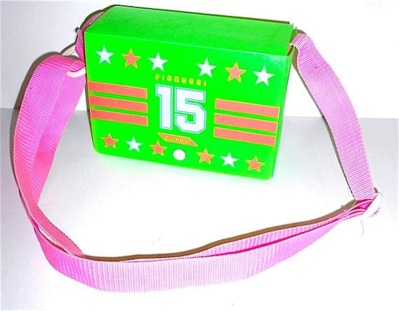 FIORUCCI 1990 Sperlari italy gadget plastic bag promo super rare - shoulder bag in plastic sweets rare beautiful