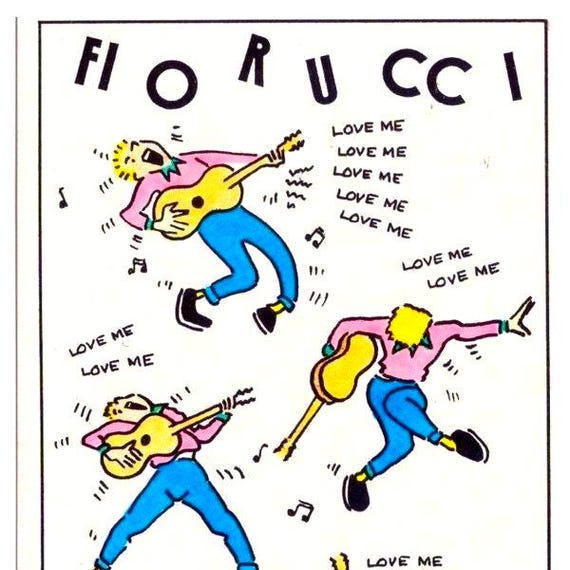 FIORUCCI 1984 Panini Italy - vintage sticker - sticker no. 142