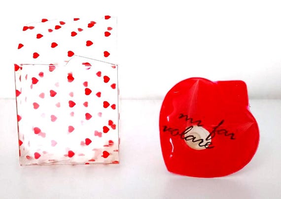 inflatable heart mini message 80s italy valentine inflatable mini heart message love - you make me fly! mint in box kawaii