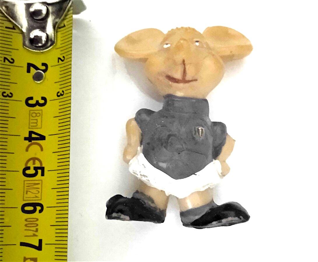 Handgefertigter Holz-Schlüsselanhänger 'Magic Mouse' | Lasergraviert, Golfing Mickey Design | Geschenk