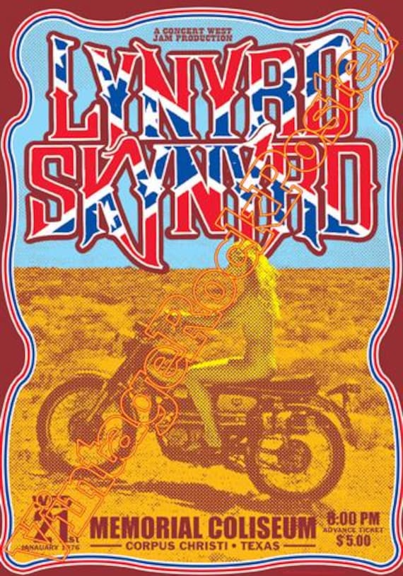 LYNYRD SKYNYRD concert posters!