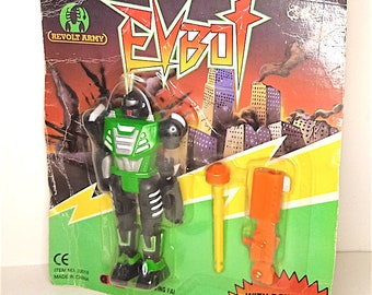 EVBOT COBOT 1995 Revolt Army Wing Fai China robot toy misb - sealed toy