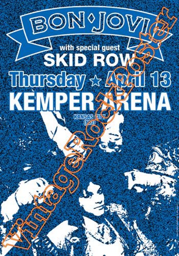 BON JOVI concert posters!