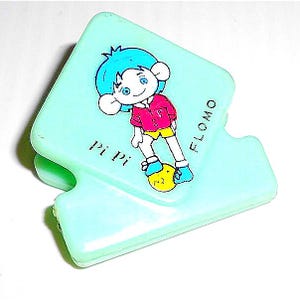 PI PI & BER Ber 80s Flomo Taiwan paper clip - mini clip per carta kawaii