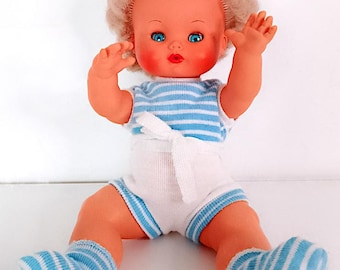 POLDINO? Furga twins 70s Italy doll lovely blond