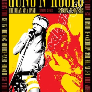 GUNS N' ROSES - GNR concert posters!