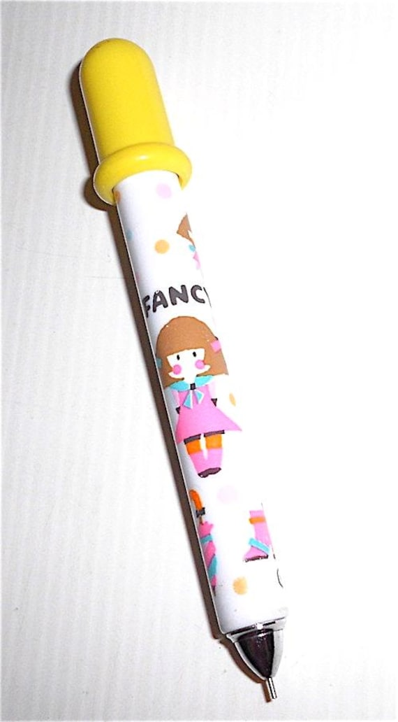 FANCY LADY 80s Rose Misa Japan mechanical pocket kawaii pencil - portamine matita di plastica carinissima (no Citation / Kutsuwa) yellow