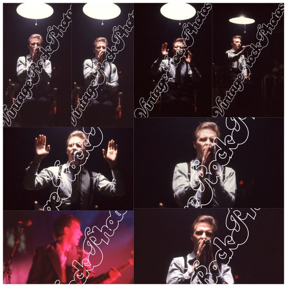 ULTRAVOX - MIDGE URE -  Palalido, Milano, Italy 6 december 1981 - 117 UnPublished pictures  live show photo set