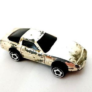 HOT WHEELS micro 1982 Mattel Malaisie - Corvette Stingray chrome doré moulé sous pression micro machine voiture - magnifique petite voiture