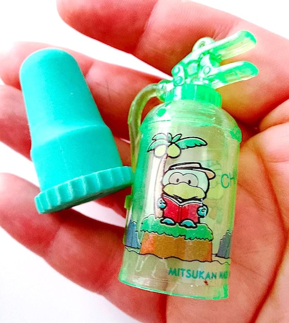 CHAMY Mitsukan 80s Japan plastic eraser kawaii radiergummi eraser penguin fire extinguisher green