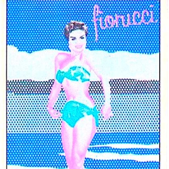 FIORUCCI 1984 Panini Italy - vintage sticker - sticker no. 31