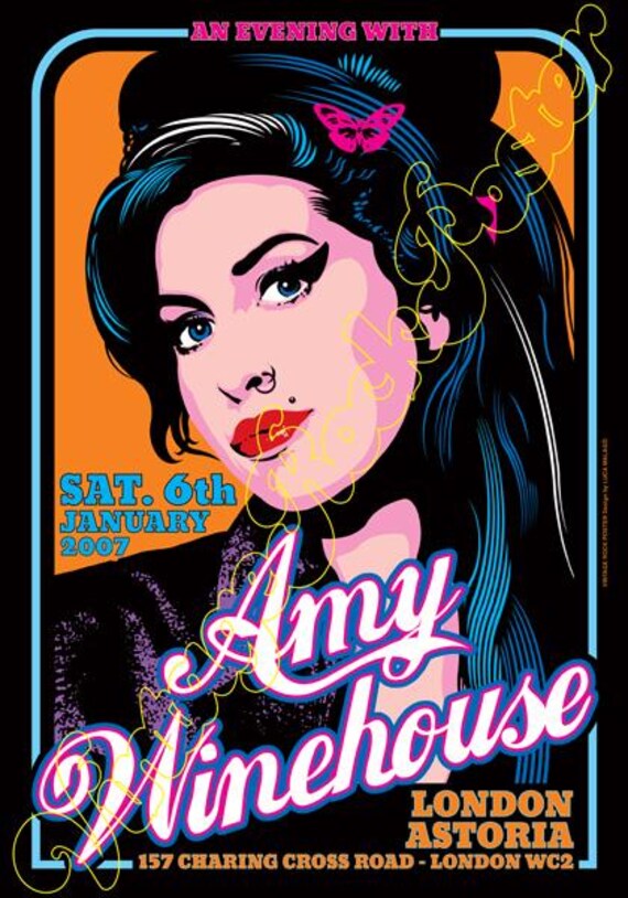 Amy WINEHOUSE concert posters!