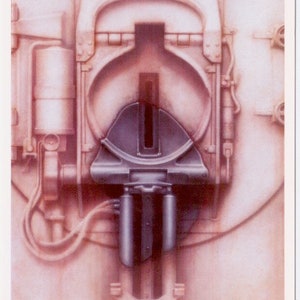 H.R. GIGER No.224 Passage XXVII, 1973 - 1993 Taschen Germany artistic postcard - cartolina artistica PC021
