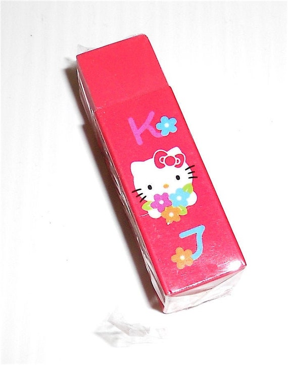 HELLO KITTY 1996 Sanrio Japan eraser rubber radiergummi rubber eraser misb