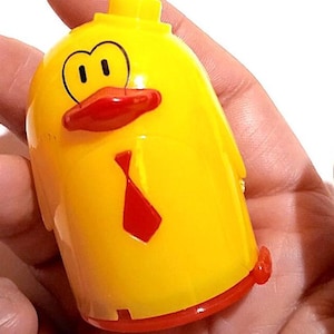 PINGUINO - PENGUIN 80s Hong Kong super kawaii shaped tiny figure sharpener - temperino sagomato delizioso