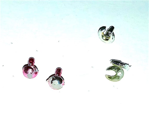 SAILOR MOON + CHIBIUSA 90s  Giochi Preziosi italy original earrings for doll - orecchini per bambola originali