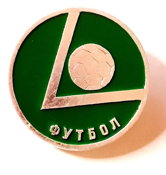 Olimpiadi 1980 Mosca Russia spilla sport memorabilia in metallo smaltato - calcio soccer