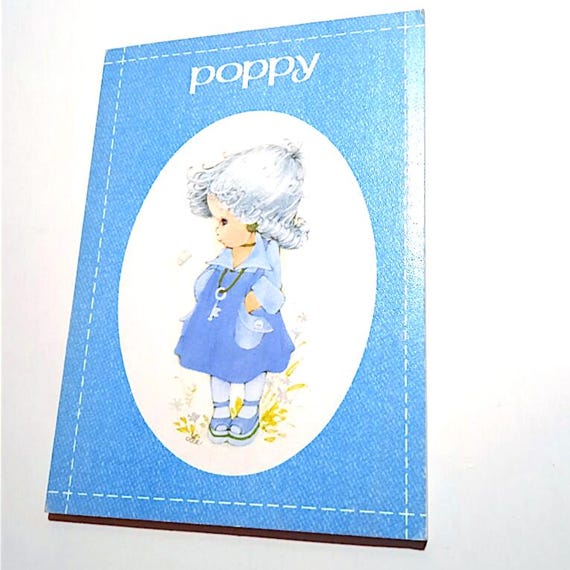 POPPY 80s Japan beautiful pocket memo pad super kawaii - small notebook cute notes