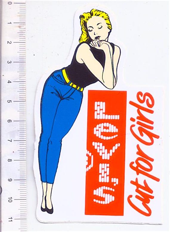 LEVIS - LEVI'S strauss 90s original promo stickers