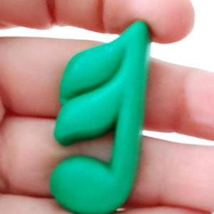 MULINO BIANCO 80s Barilla italy eraser rubber radiergummi gomma gommina allegri cancellini : nota musicale verde rara