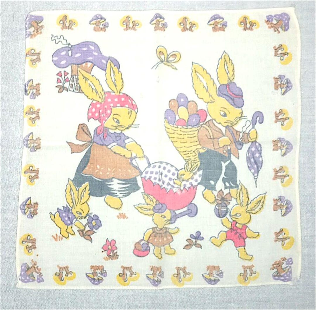 RABBIT FAMILY - Rabbit Family 60s Italy Vintage Super Kawaii ...