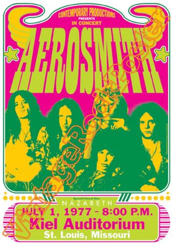 AEROSMITH concert posters !