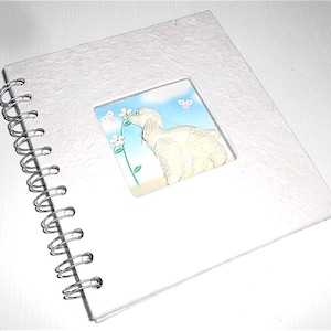 CANE BARBONCINO - PODDLE Dog 90s italy beautiful pocket memo pad with 3d cover - notes taccuino con copertina in rilievo