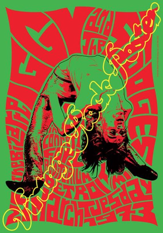 IGGY POP - The STOOGES - concert posters !