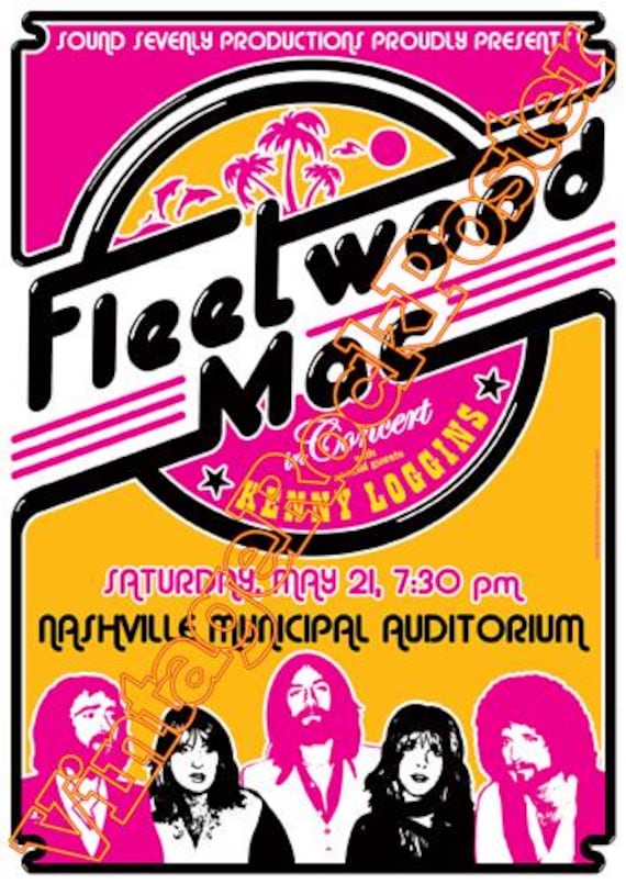 FLEETWOOD MAC - concert posters!