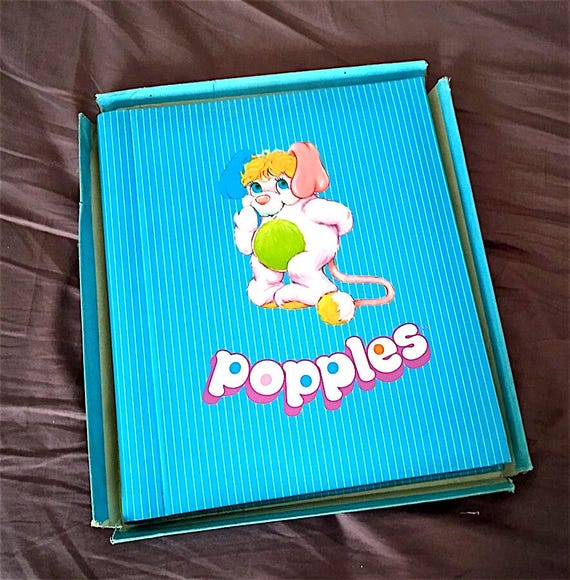POPPLES 80s Mondadori Italy maxi photo book mint - large photo album new