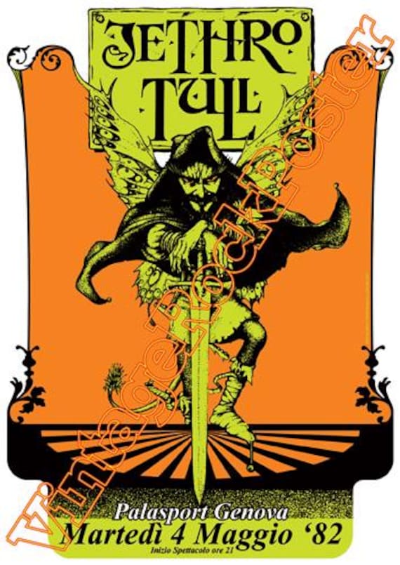 JETHRO TULL - concert posters !