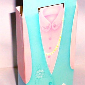 80s jacket fashion kawaii gift box pastel colors  - scatola per regali colori pastello super kawaii bellissima