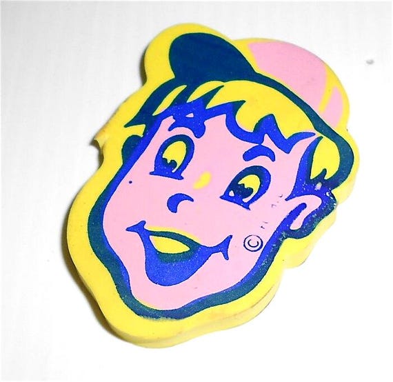 The Fabulous 80s - Mister Day Parmalat italy gadget eraser rubber radiergummi rubber eraser