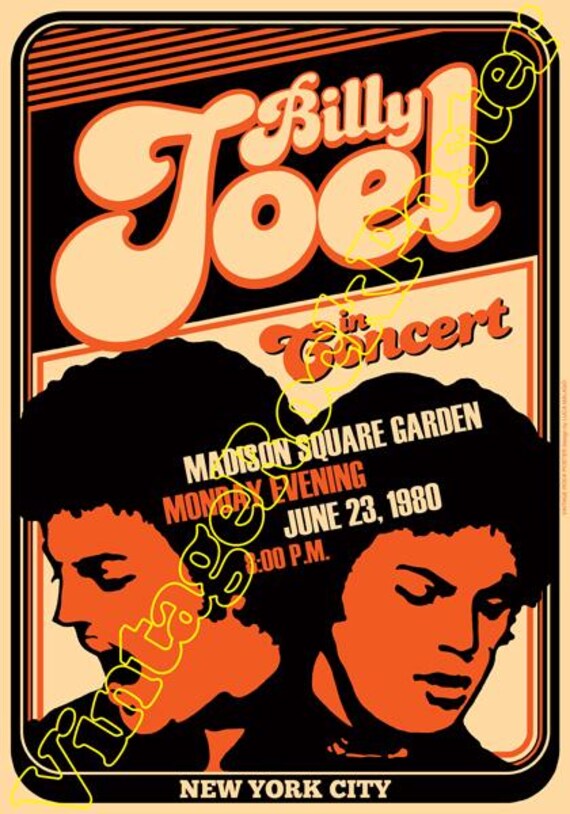 BILLY JOEL concert posters!