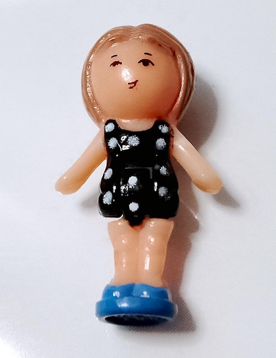 POLLY POCKET 1990 Bluebird China - Little Lulu necklace figure not full