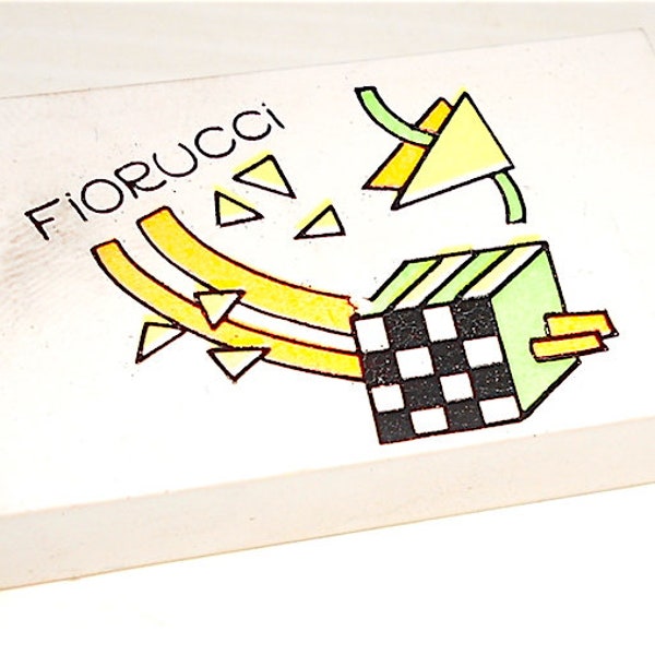 FIORUCCI 80s Stiassi italy eraser rubber rubber rubber radiergummi original mint