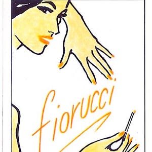 FIORUCCI 1984 Panini italy - vintage sticker - figurina adesiva n. 82