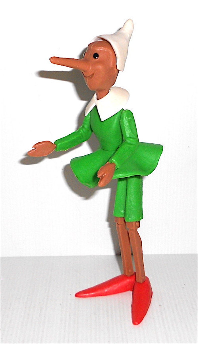 PINOCCHIO 60s Cromoplasto italy plastic figure super rare  image 0