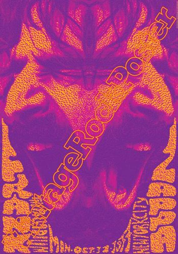 FRANK ZAPPA concert posters!