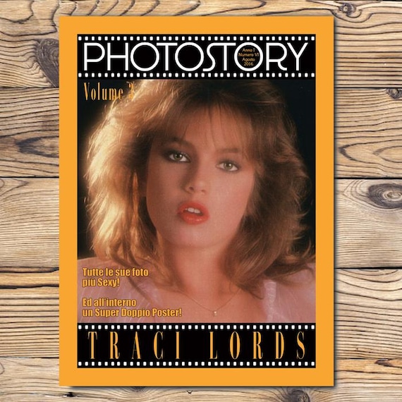 TRACI LORDS photostory vol. 3 - special magazine + double poster