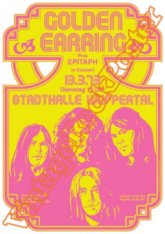 GOLDEN EARRING - concert posters!