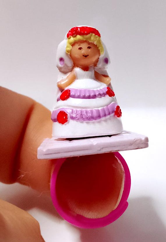 POLLY POCKET 1990 Bluebird China - Polly's Bride Ring full