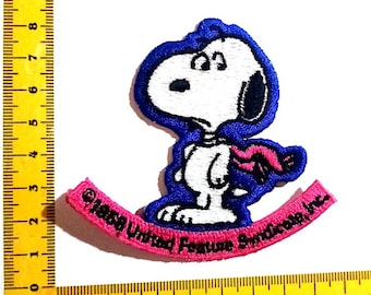 SNOOPY - Peanuts 80s Ufs broderie patch - embroidered patch new beautiful original vintage