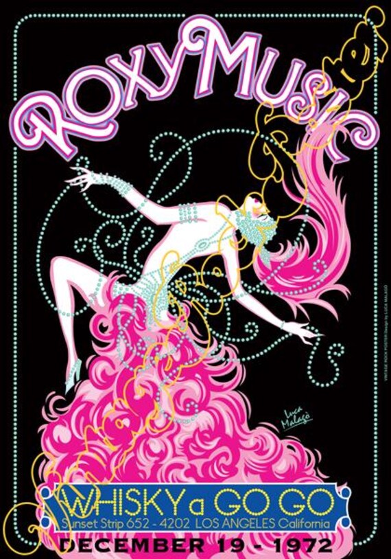 ROXY MUSIC - concert posters!