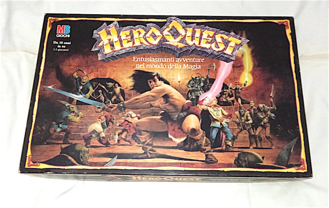 ES HeroQuest Libro de Retos original español juego mesa accesorio repuesto  1989 MB Games Workshop Citadel - UGI GAMES & TOYS