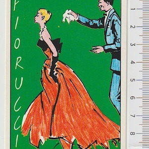 FIORUCCI 1984 Panini Italië - vintage sticker - sticker n. 168