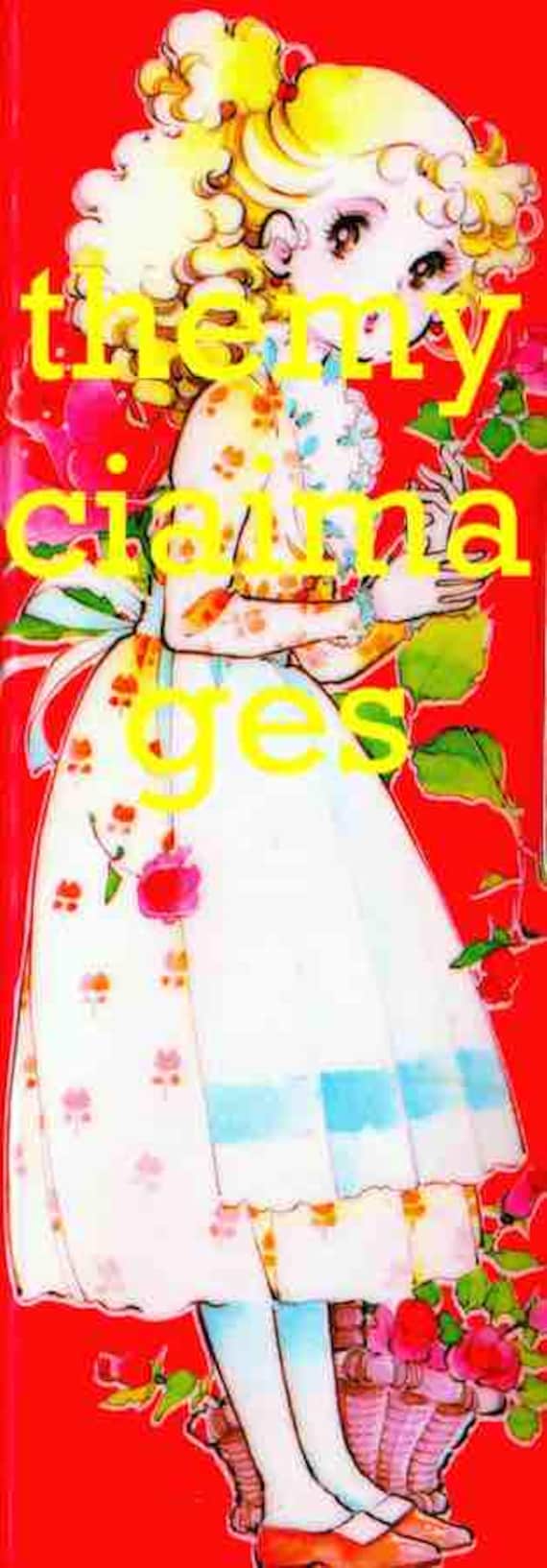 MARGARET by Chizuko Yamada 70s for Venice Japan showa era big eyes girl - digital image 1376 x 3942 p - DPI 600p