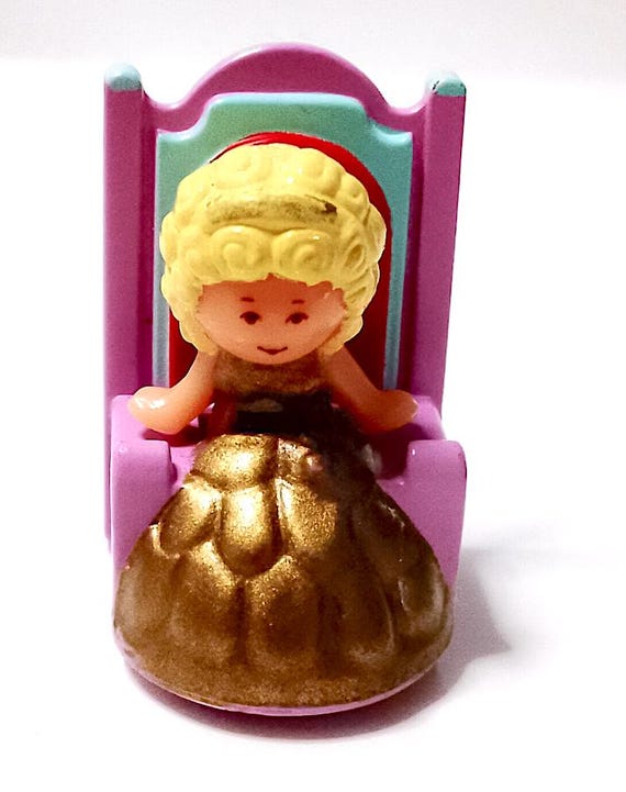 POLLY POCKET 1990 Bluebird China - Princess Ring mini figure excellent - not full